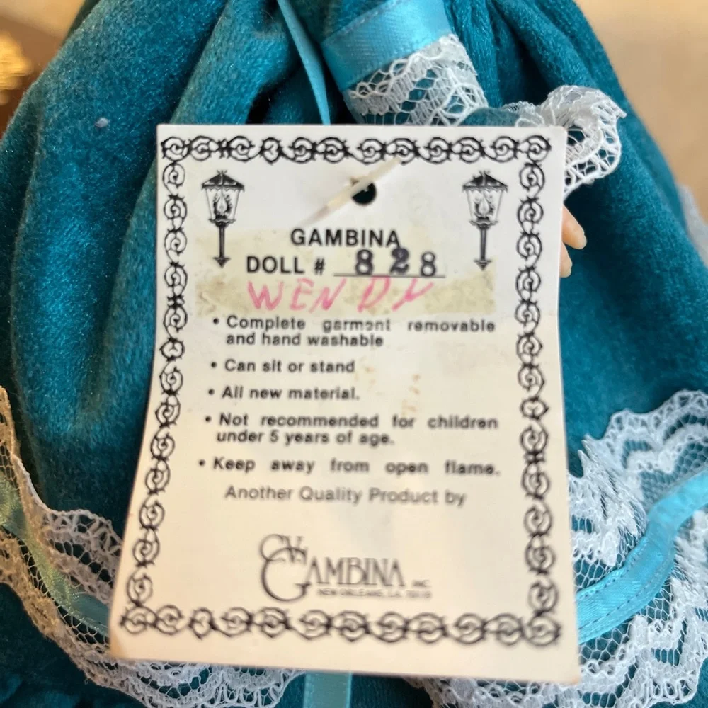 Beautiful Vintage Gambina Doll
